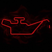 NEON KONTROLKA OLEJU WARSZTAT SAMOCHODOWY MOTORYZACJA lampa dekoracja