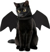 Kostium przebranie Halloween dla psa kota nietoperz skrzydła