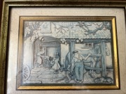 Obraz 3D Anton Pieck – Studio Fotograficzne | Vintage Shadowbox 