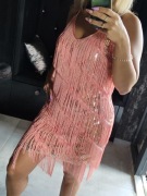 Sukienka z frędzlami 