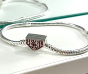 Bransoletka modułowa Stranger Things S925 srebro 19cm 