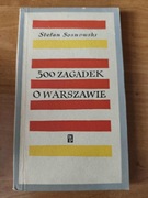 500 ZAGADEK O WARSZAWIE - Sosnowski
