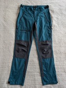 Niebieskie morskie szare spodnie trekkingowe turystyczne bojówki Move On 36