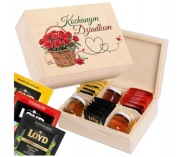 PREZENT NA DZIEŃ BABCI I DZIADKA DLA DZIADKÓW zestaw prezentowy herbatki