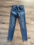 Spodnie jeans rurki Wrangler Skinny W26 L32 elastyczne