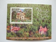 Blok 244 Miasta i ogrody w Polsce kas FDC Brwinów