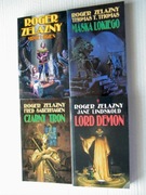 R. Zelazny ZESTAW 4 książki - Mróz i Ogień Maska Lokiego Czarny Tron Lord