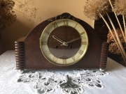 Zegar FMS MAUTHE lata 30-ste art deco zadbane dąb loft