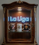 Zestaw prezentowy La Liga dla kibica piłki nożnej niego 3 kubki Real Barcel