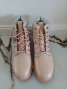 trapery rozowe brokatowe TIMBERLAND roz 38 NOWE 