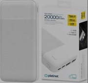 01234  Powerbank Power Bank 20000mAh (2xUSB + USB Typ C + Micro USB)