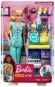 Barbie - Lalka Lekarz Pediatra z akcesoriami (GKH23)