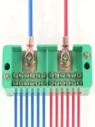 Listwa zaciskowa   Dwurzędowa 2 pozycyjna listwa śrubowa 200A BUSBAR