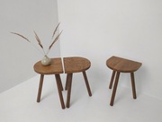 Nowy dębowy stolik kawowy, stolik boczny lub nocny lite drewno