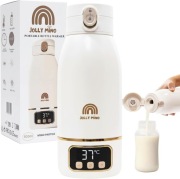 Podgrzewacz do mleka JOLLY MINO przenośny bezprzewodowy 500ML + akcesoria