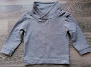 TU Śliczna bluza z zakładanym kołnierzem, r. 74/80