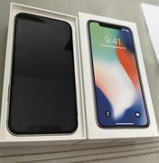 iPhone X 256 gb silver srebrny