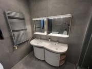 Szafka szafki Ravak Rosa Umywalka : lustro z oświetleniem i kontaktem