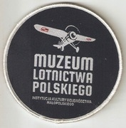 Naszywka Muzeum Lotnictwa Polskiego w Krakowie.