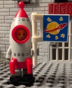 Minifigurka LEGO COL17-13 col298 Rocket Boy, Dziecko rakieta, Seria 17