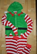 10^  strój przebranie piżama Elf Skrzat 11/12 Lat_152 cm