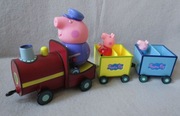 Pociąg Świnka Peppa ciuchcia dziadek świnka Peppa George