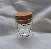 Słoik ząb ząbek dziecka