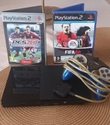 Konsola Play Station 2 Slim + 2 gry 