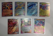 Zestaw 7 kart ex (Mega Charizard X/Y i inne)