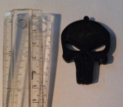 Czaszka punisher brelok