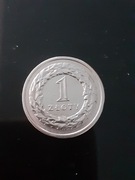  Moneta 1 zł 1990 b.ładna 