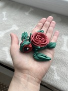 Żółw różany flexi figurka 3D fidget toy antystresowy dekoracja