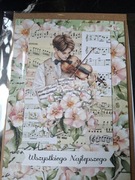 Kartka okolicznościowa ręcznie robiona 