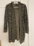 Sweter/kardigan z kapturem