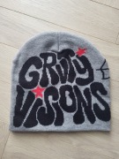 Czapka Beanie Czarno Szara stylowa 