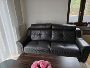 Skórzana sofa 3-os. Vero 220 cm – naturalna skóra, stan bdb