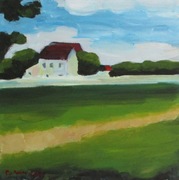 Pejzaż, 26x26, Piet Mondrian