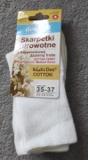 Skarpetki zdrowotne deoMed frotte, rozm 35-37 białe