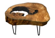 Stolik kawowy z plasta jesionu 63,5x50x8,5 cm
