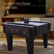 Stolik kawowy z historii – zrobiony ze starej skrzyni wojskowej