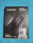 Dysk SSD Lexar NM790 4TB M.2 NVMe PCIe Gen4x4 z radiatorem