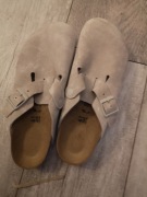 Birkenstock boston w jasno szarym kolorze 