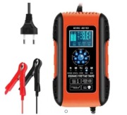 Mocny Prostownik Automatyczny LCD 12V-24V 6-180 Ah