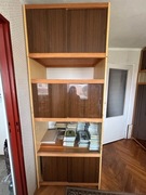 Regał drewniany PRL