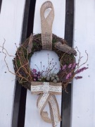 Wianek wiosenny naturalny handmade