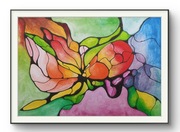 Akwarela oprawiona nowa 