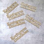 Napisy ze sklejki "Kochanym Dziadkom" - idealne do rękodzieła!