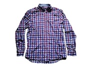 Bawełniana koszula męska Reserved wzór w kratkę 42 S/M Regular Fit