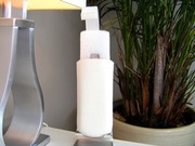 Pokrowiec etui futerał Nokia 8800 (biały, skóra, wysuwany)