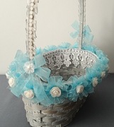 Koszyk, koszyczek wielkanocny na święconkę + serwetka 